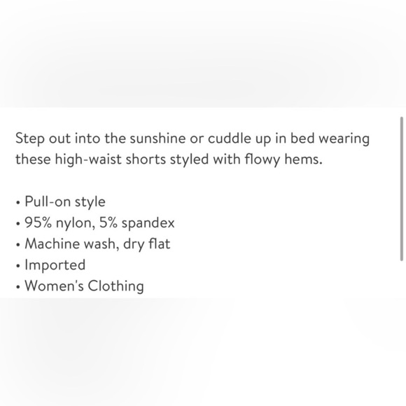 NEW SUSANA MONACO high waisted flowy shorts in sugar - Picture 2 of 2